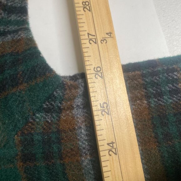 NWT Old Navy Wool Blend Shirt Shacket Mens Size XL Green Plaid Thick Outdoor Wor - Picture 7 of 11